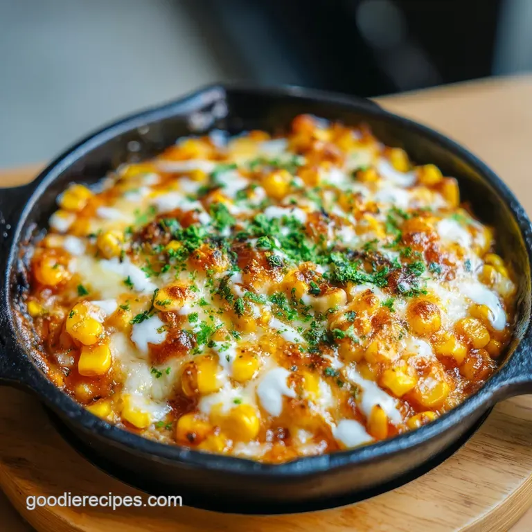 Korean Corn Cheese with Mozzarella: Caramelized and Creamy