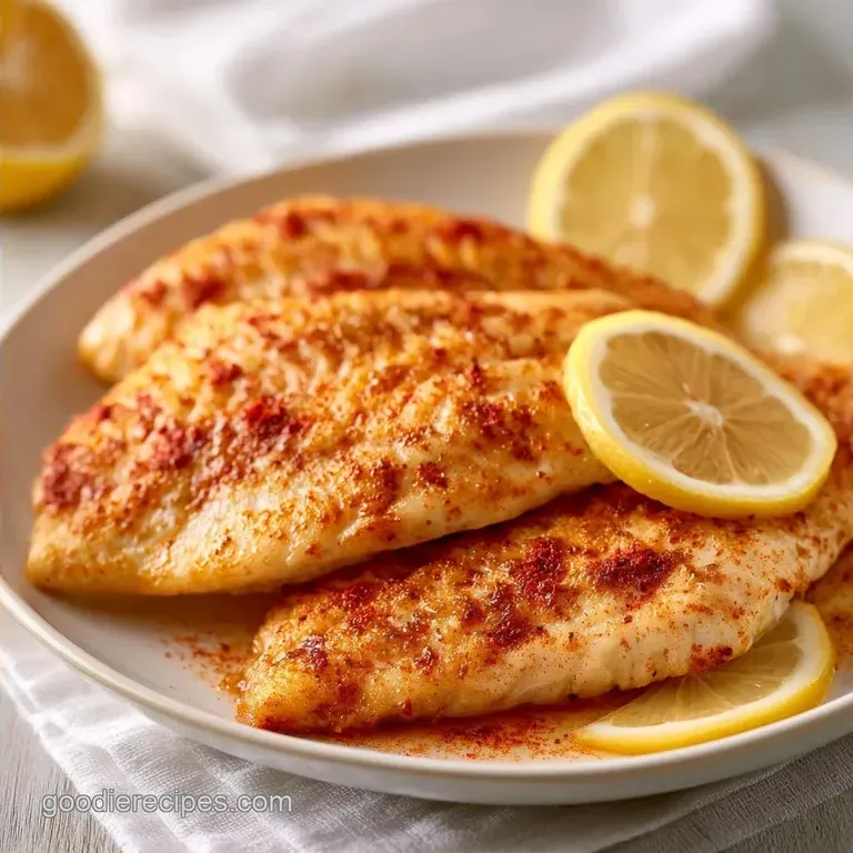 Lemon Garlic Fish Fillet in 22 Minutes
