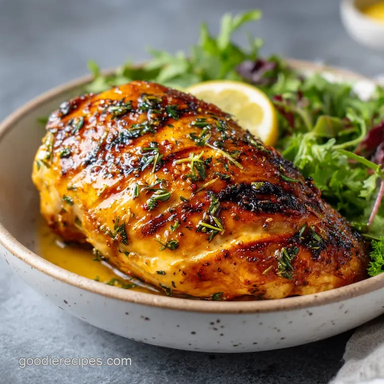 Lemon Herb Grilled Chicken: Tender and Flavorful