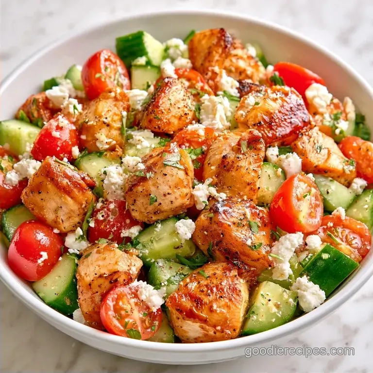 Mediterranean Protein Bowl with Chicken