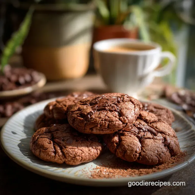 Mexican Hot Chocolate Cookies with Spice