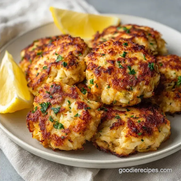 Miniature Crab Cakes: Crispy and Buttery