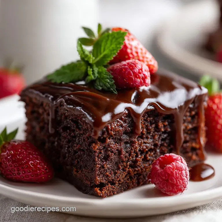 Moist Chocolate Sheet Cake Recipe