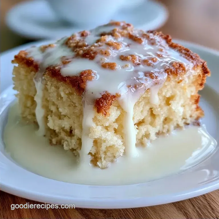 Moist Milk Poke Cake with Condensed Milk