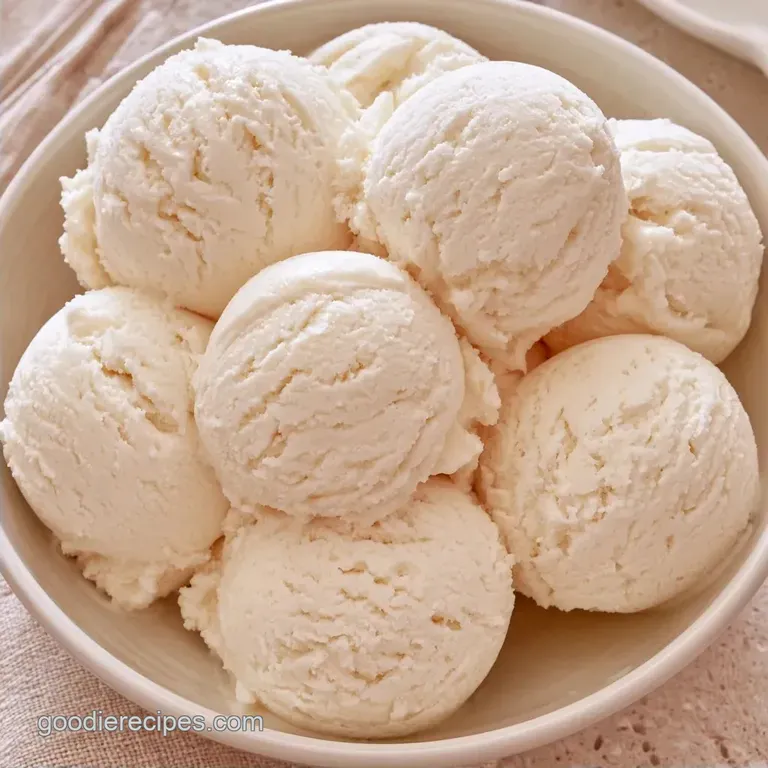 No-Churn Vanilla Ice Cream with Condensed Milk
