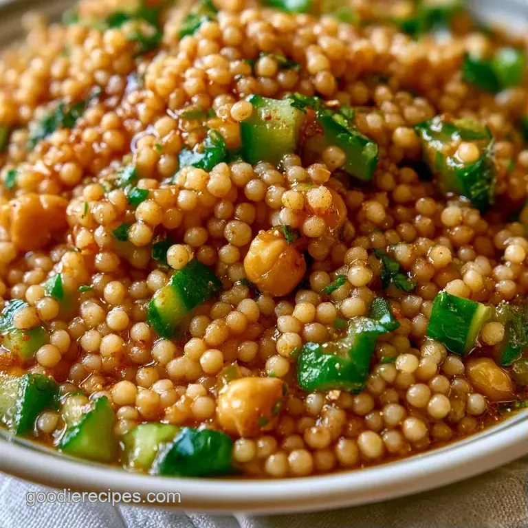 A bright salad served in a white ceramic bowl, garnished with fresh parsley and a drizzle of golden olive oil.