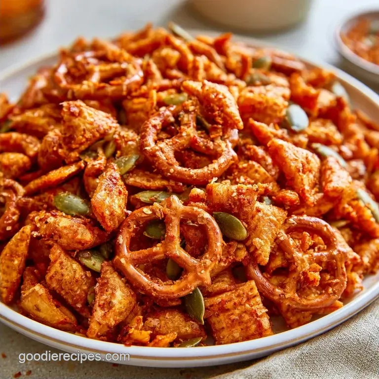 Pumpkin Patch Chex Mix with Pumpkin Seeds