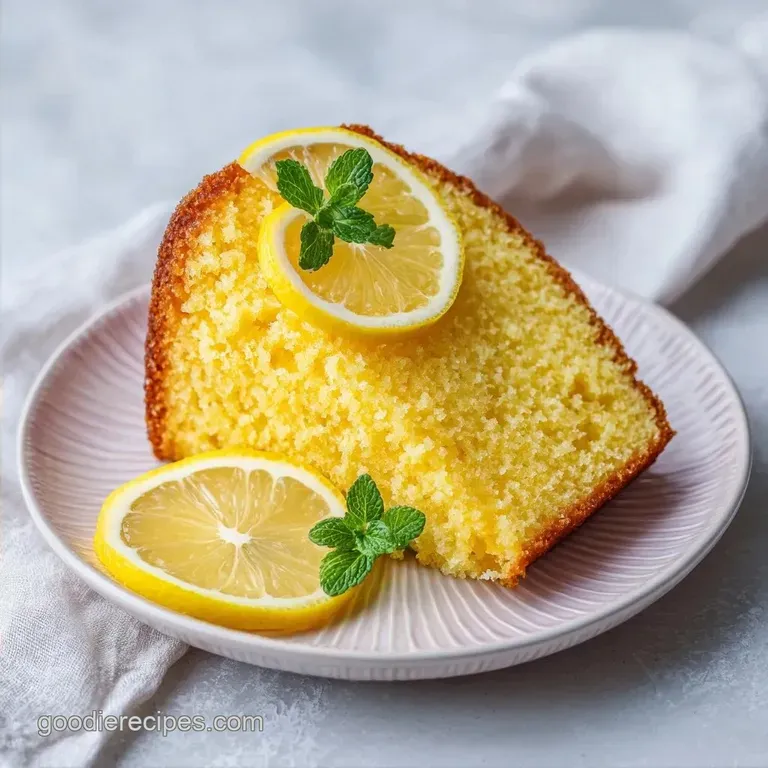 Quick Yellow Jello Cake: Zesty and Moist