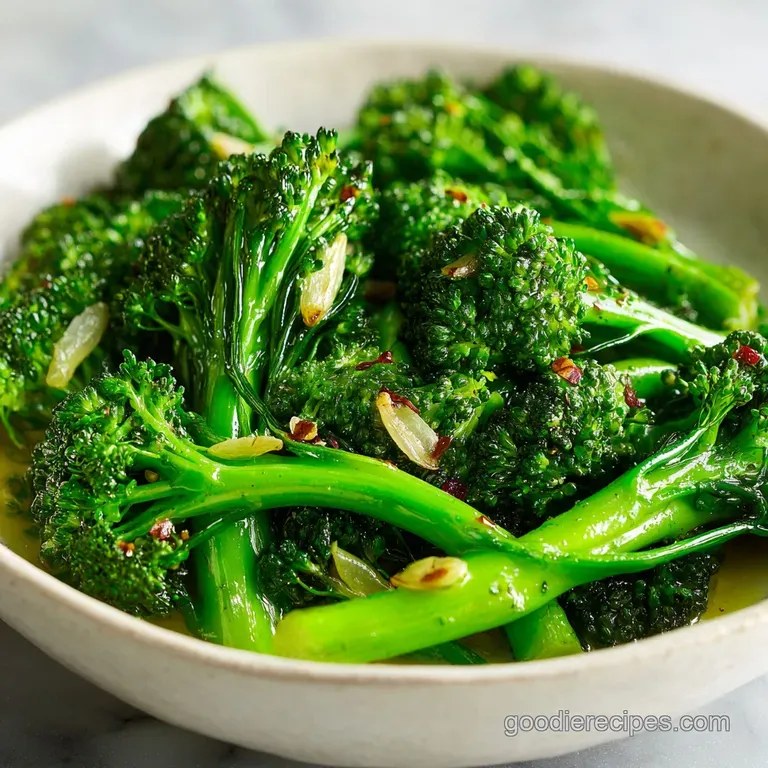 Sauteed Broccoli: Snap Crisp and Garlicky