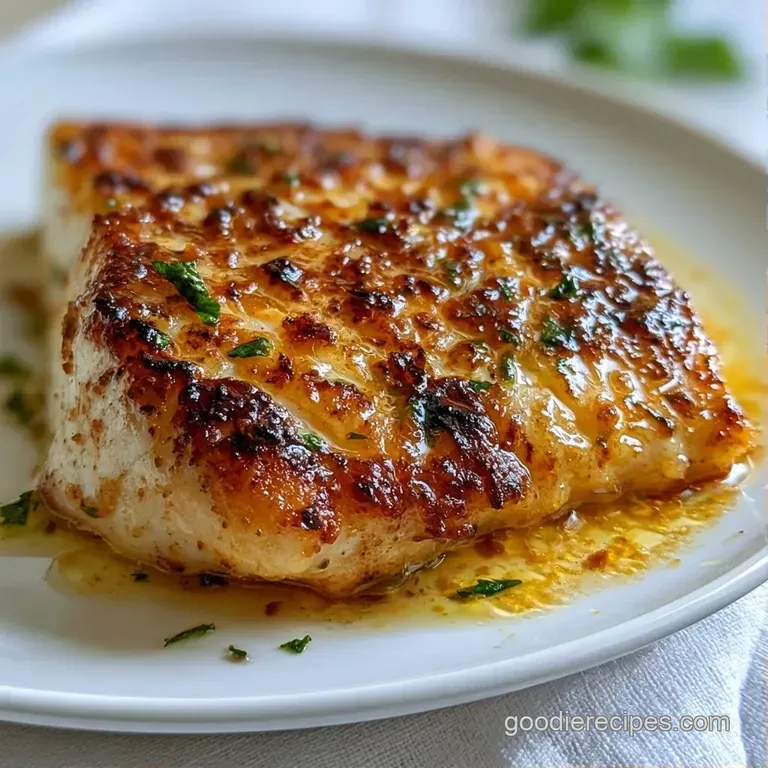 A charred white fish fillet served on a bed of saut&eacute;ed spinach with a lemon wedge and a sprinkle of fresh parsley.