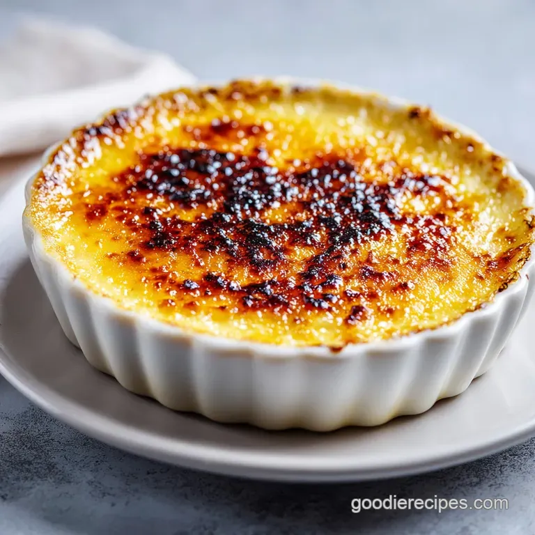 Silky Creme Brulee: Vanilla Custard Perfection