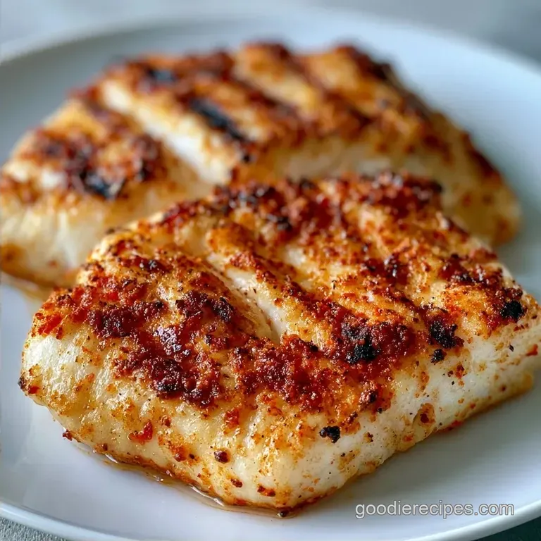 Simple Seasoned Grilled Fish in 11 Minutes
