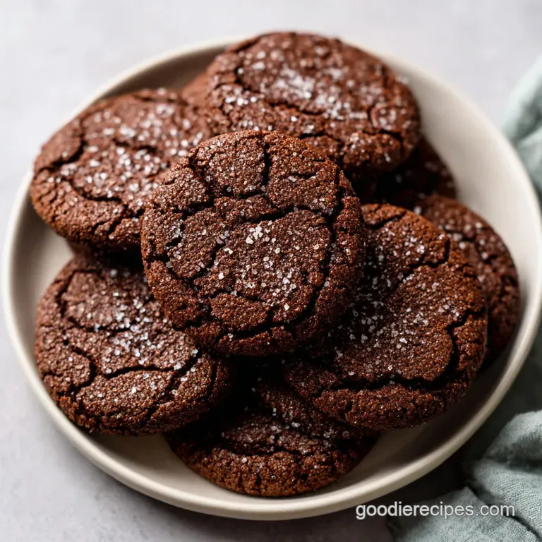 Soft Chocolate Sugar Cookies: Fudgy and Chewy