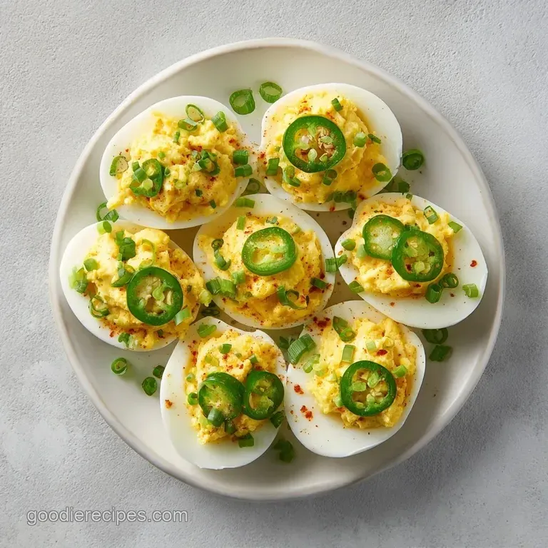 Spicy Deviled Eggs: Zesty and Creamy