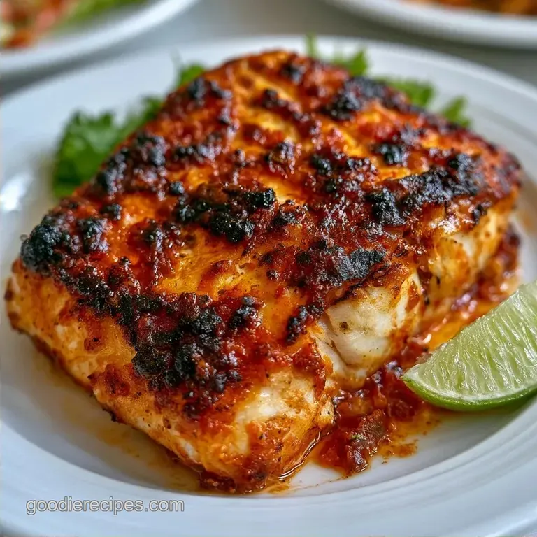 Spicy Grilled Sea Bass with Sriracha and Lime