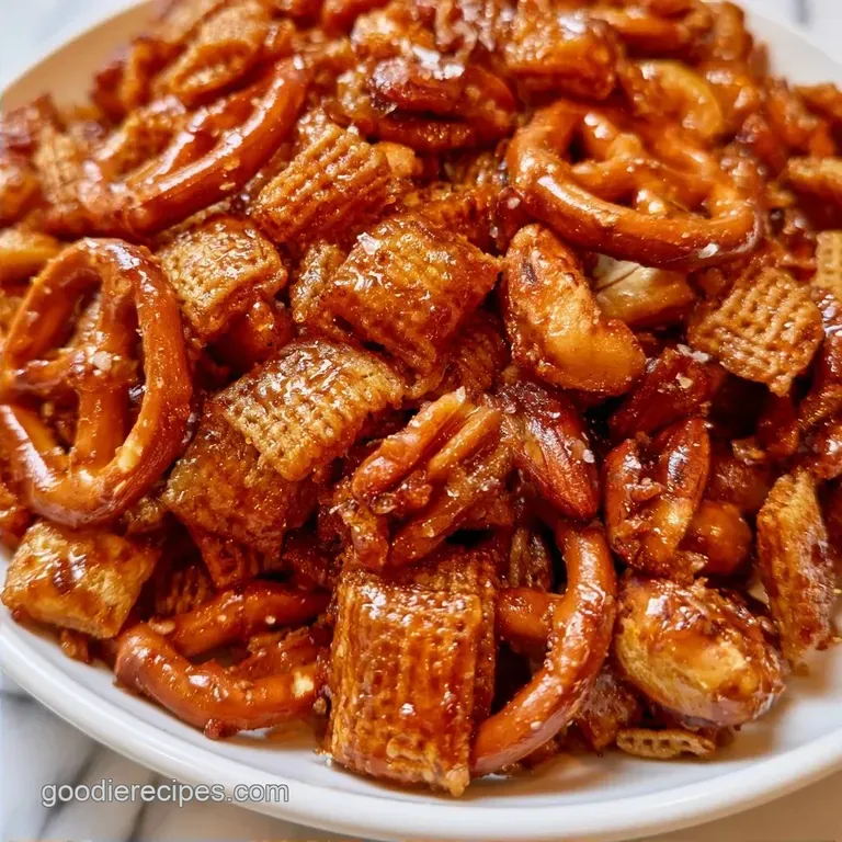 Spicy Sweet Chex Mix in 65 Minutes