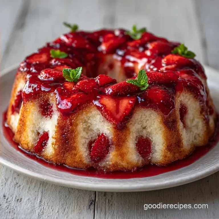Summer Strawberry Poke Cake: Moist and Bright