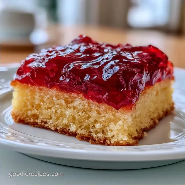 Old Fashioned Sweet Milk Jello Cake: Rich and Creamy