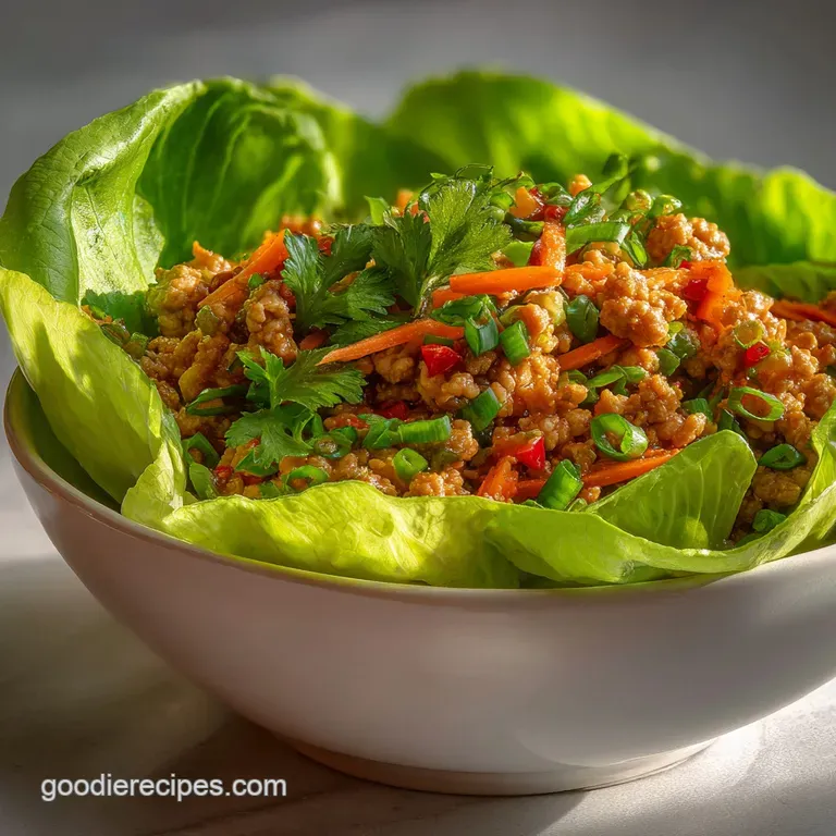 Turkey Lettuce Wrap Bowls