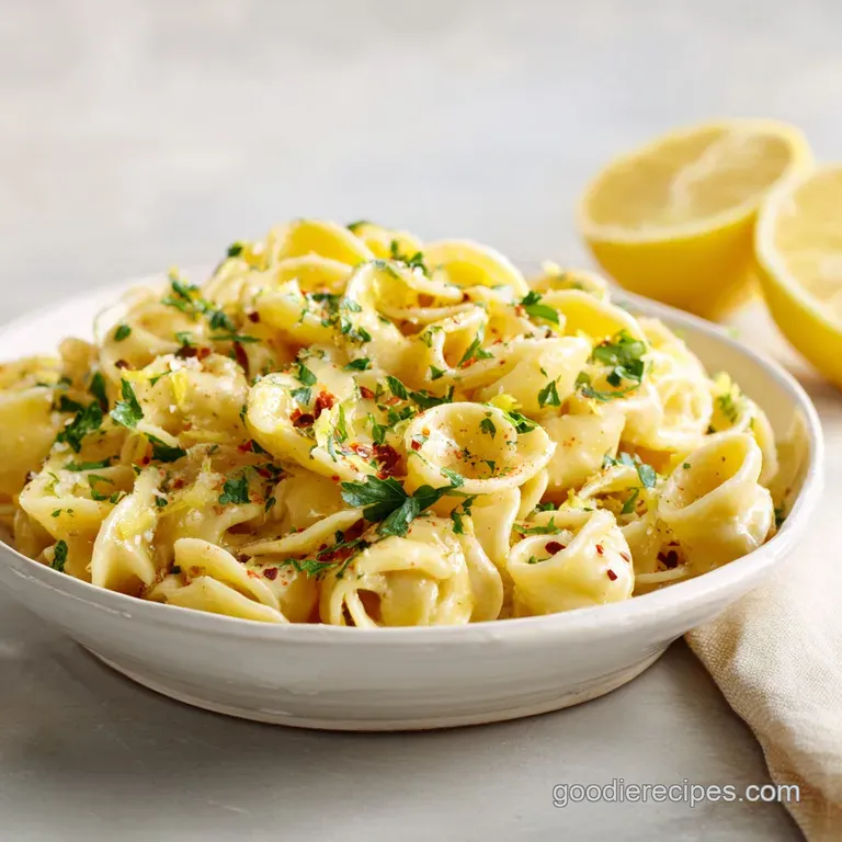 Lemon Pasta: A Velvety Italian Classic
